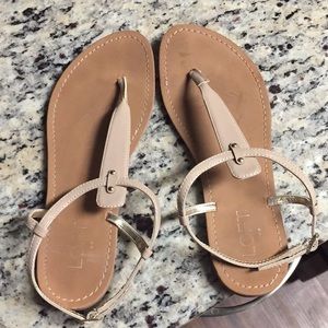 Loft nude sandals